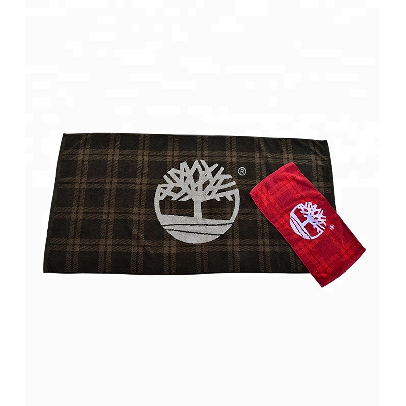 Famous Luxury logo Personalised bath towel 70x140