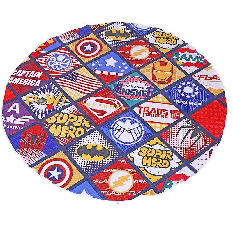 Luxury special promotional large round beach towel