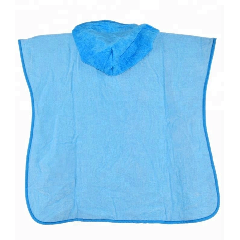 100% Cotton Velvet Reactive print Boy baby hooded beach towel
