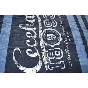 Adult Weighted Coton Velour beach towel cotton
