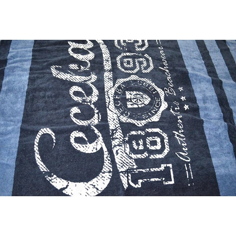 Adult Weighted Coton Velour beach towel cotton