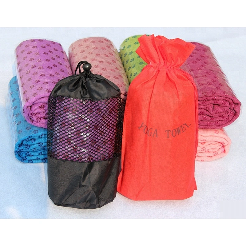 Sport non slip microfiber yoga mat towel