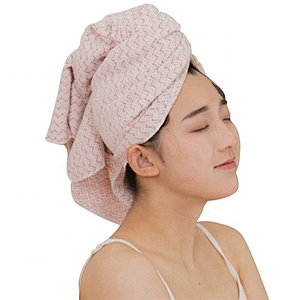 New model women hair turban towel microfibler material for salon