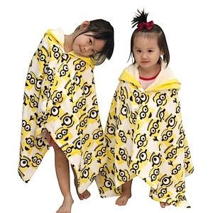 Custom Cotton poncho Bath hooded baby towel