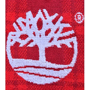 Designed Logo jacquard cotton hand towel