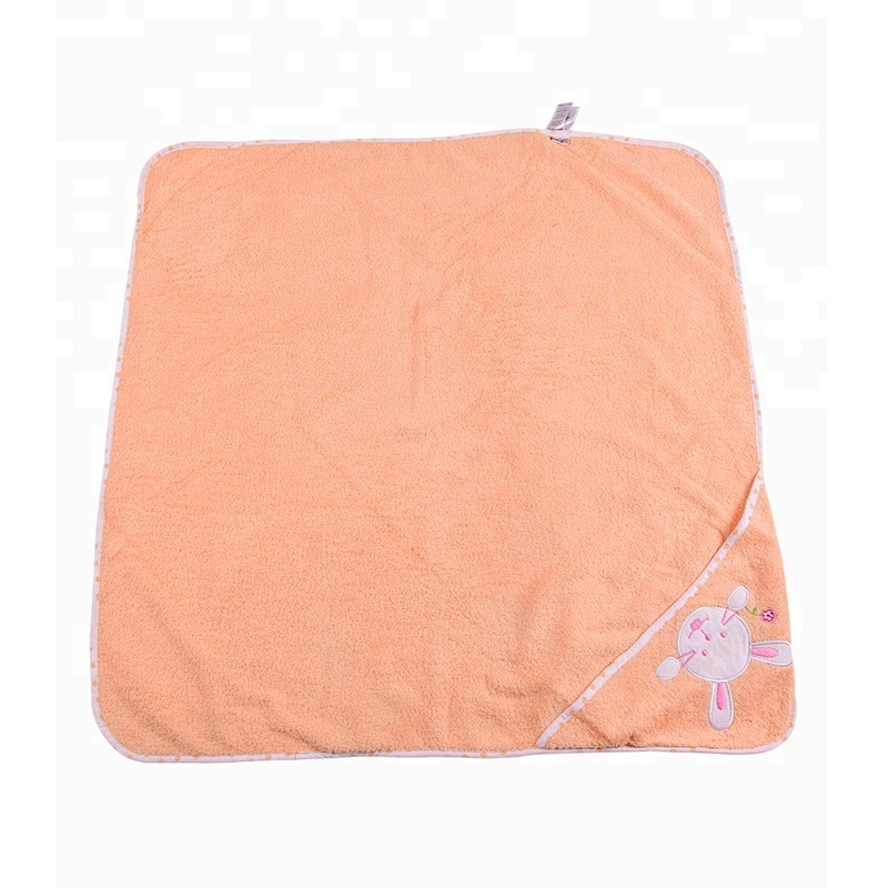 Multi designs embroidery 100% cotton baby hooded towels for kids