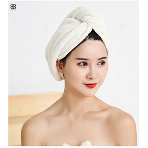Amazon hot selling super anti frizz absorbent and soft head towel hair towel hair bundles wraps