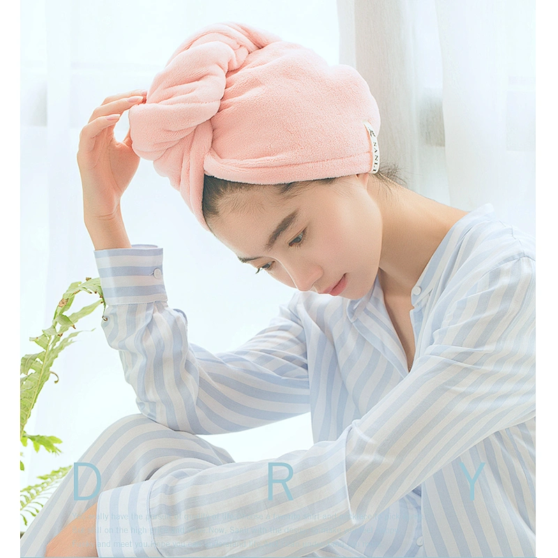 Cheap Ponytail Drying Soft colored hair removal towel