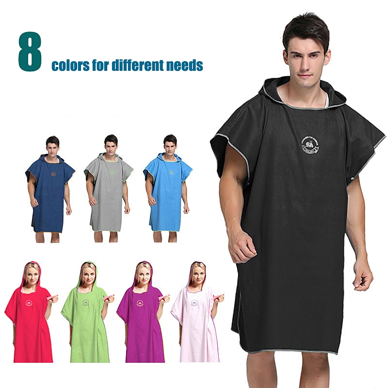 Adjustable Multi colored adults bath poncho