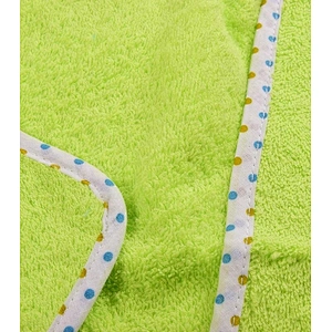 Cute Cartoon Terry cloth Poncho Frog Hooded towels for baby