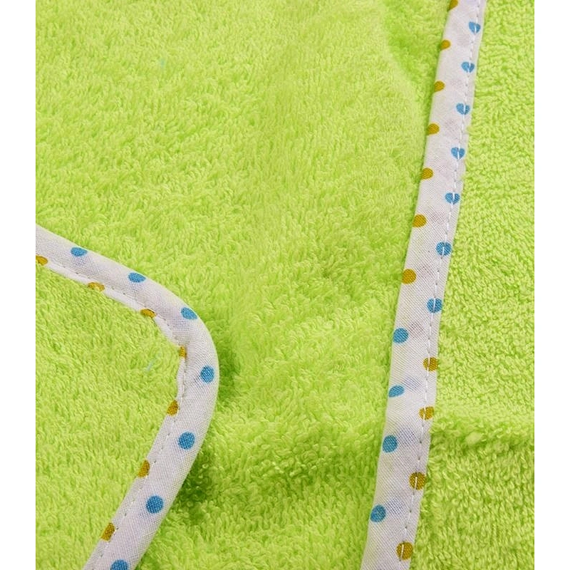 Cute Cartoon Terry cloth Poncho Frog Hooded towels for baby