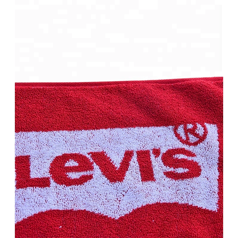 Running towel Jacquard Terry Cotton sport gym towel with best price