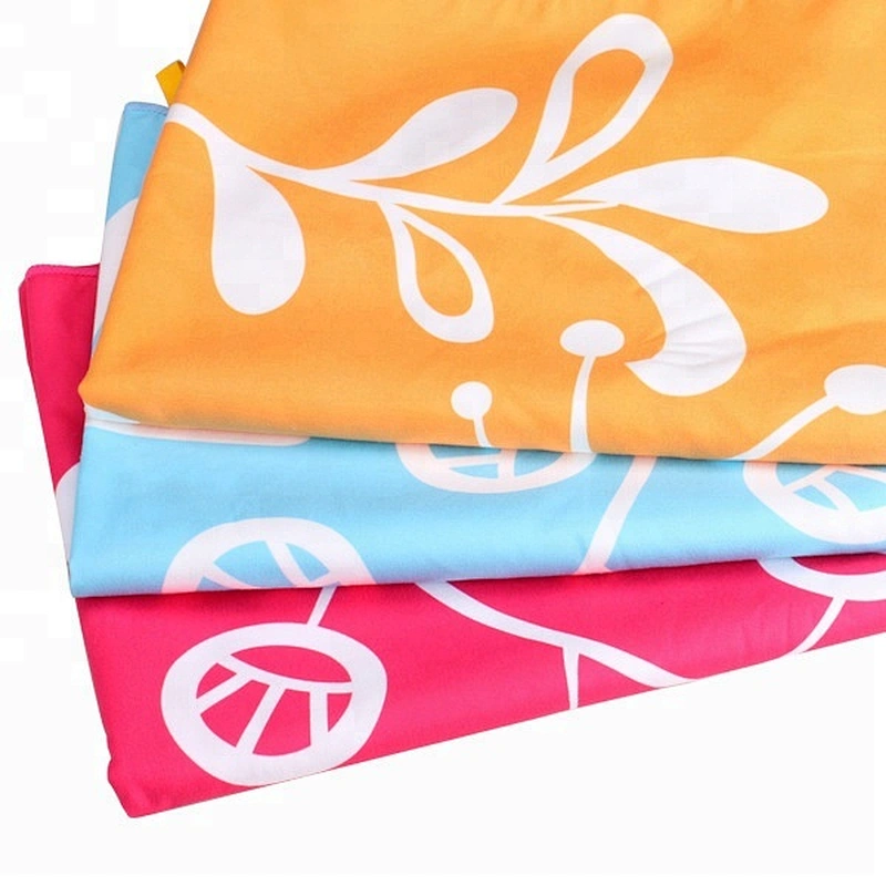 Premium anti-baterial sweat-proof microfiber fabric sport towel for yoga