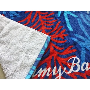 Cool Summer Large custom print beach towel