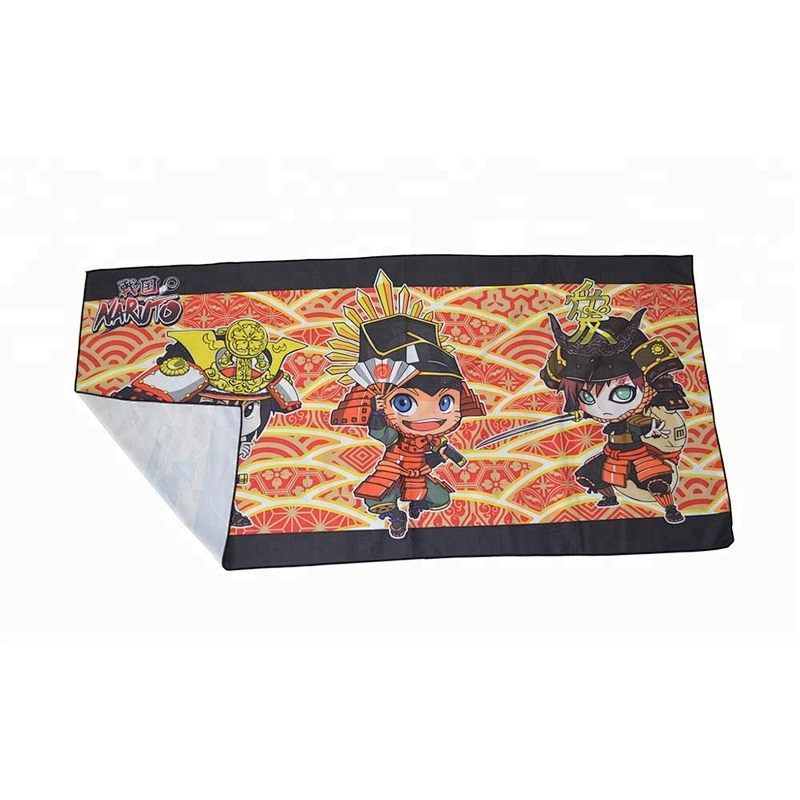 Cartoon Sublimation printing microfiber towel beach