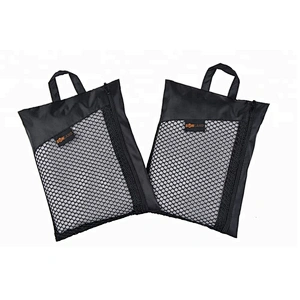 Mesh bag packed gym microfiber suede sport towel