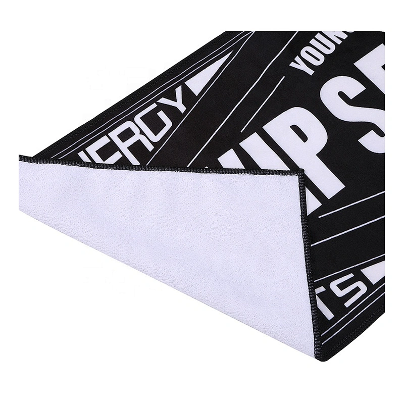 Promotional custom microfiber sport towel with embroidery logo