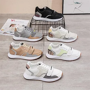Casual Ladies Shoes Woman Lace-Up Light Sneakers