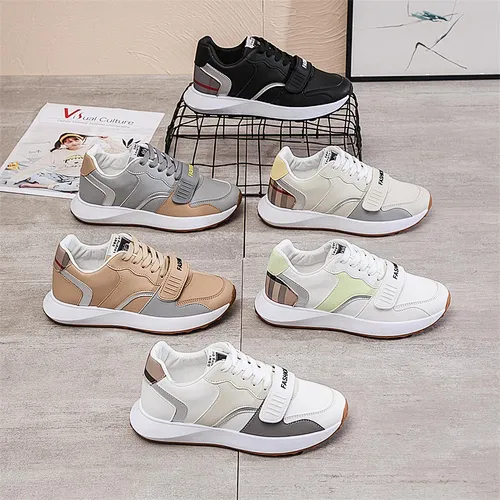 Casual Ladies Shoes Woman Lace-Up Light Sneakers