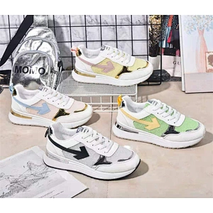 Breathable Female Basic Students Running Platform Leisure Shoes