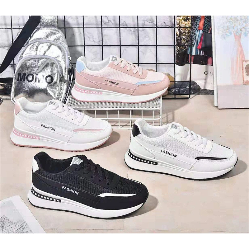 Men Sneakers Mesh Upper Air Cushion Outsole Walking Shoes