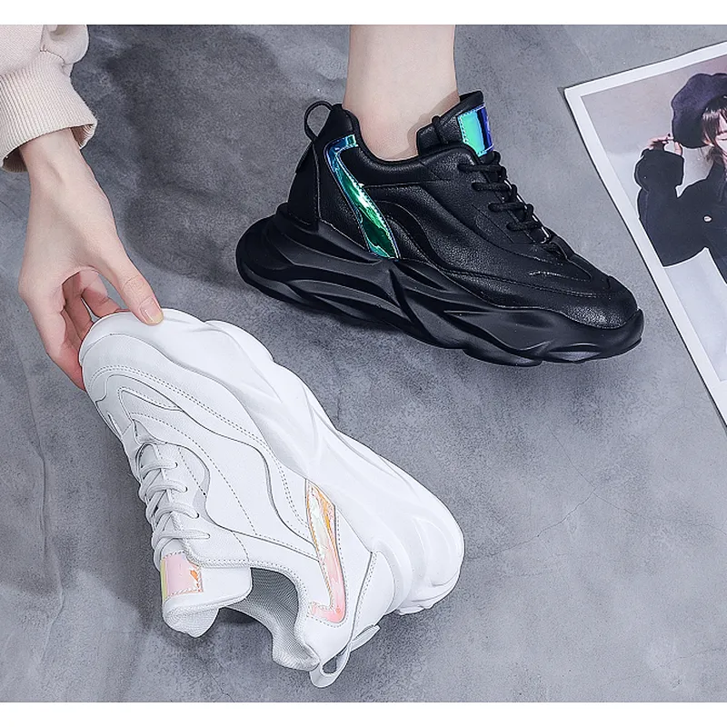 Luxury Sneakers Sports Shoes Chunky Heel Shoes