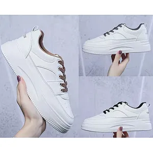 Casual Flat Sneakers Women  Thick Outsole