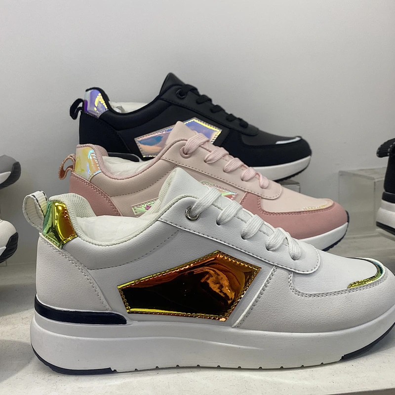 Popular Shining Patch Sneaker for Women