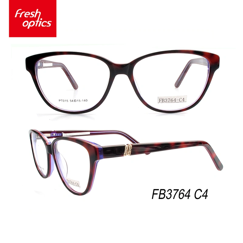 FB3764 Acetate Modesty Optical Frame,New Model Optical Frame
