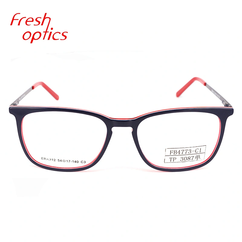 FB4773 China wholesale cheap price with good quality acetate frames eyewear glasses for lady