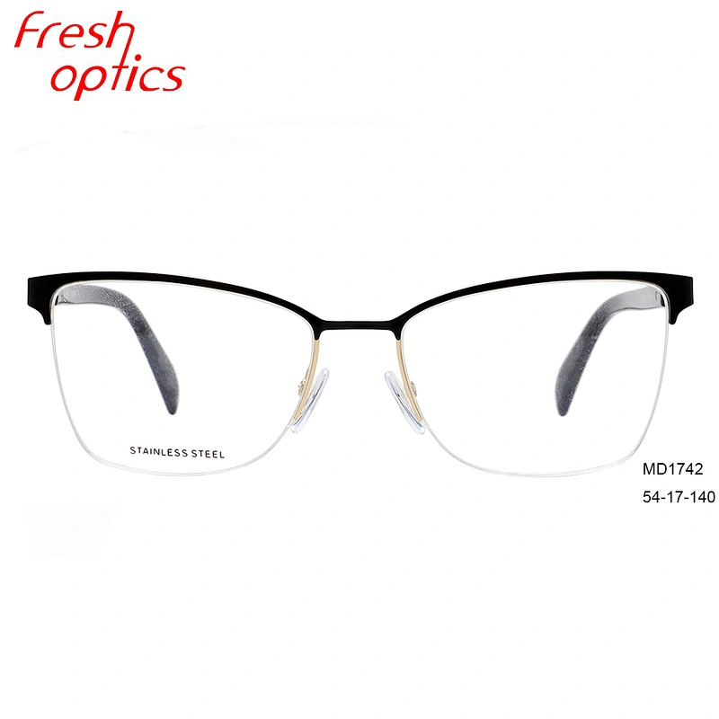 Latest titanium stainless eyewear glasses german CE eyeglasses spectacle frame optical frames