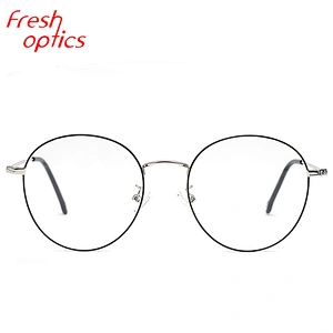 Latest designer women's round eyeglass frames optical frames