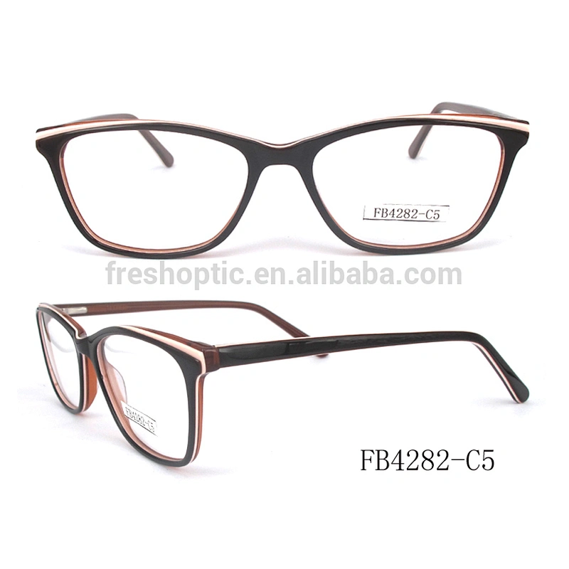 FB4282 Latest ladies office wear designs vision correct glasses acetate optical frames