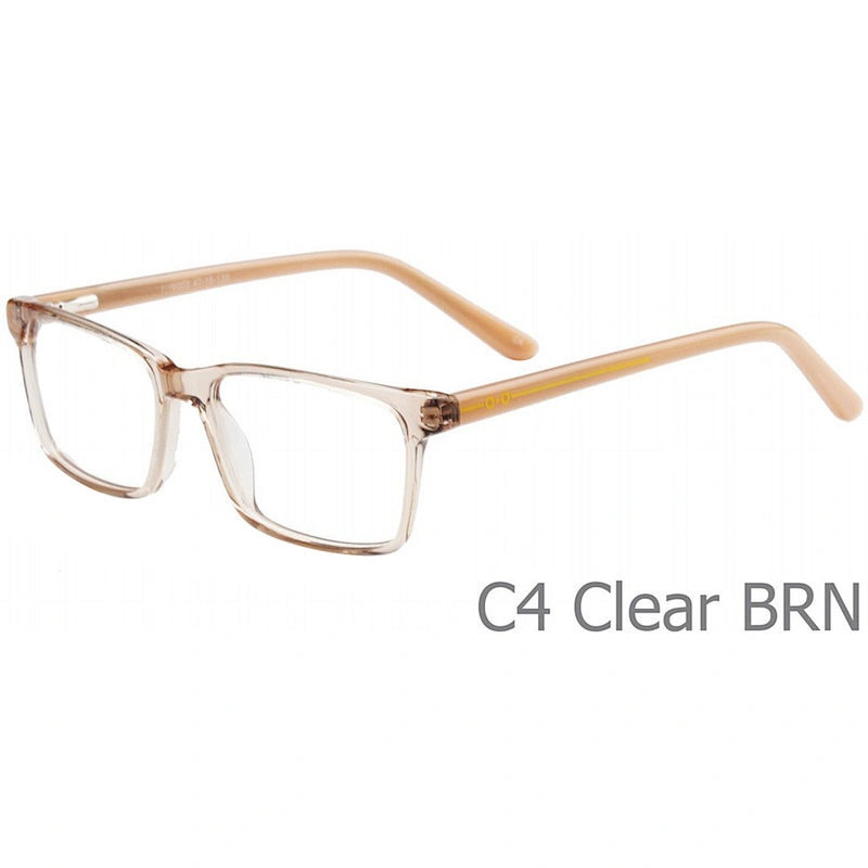 2020 anti blue square fashionable acetate optical eye glasses frames for boy