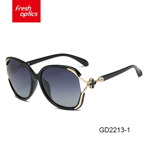 GD2213 Chinese transparent lens sunglasses stock