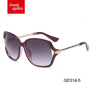 GD314 New design oval replica sunglasses sun glasses