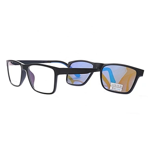 GJ59  Hot sale popular magnetic clip on sunglasses  polarized magnet sunglasses