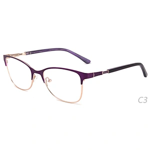 Factory wholesale popular ready stock metal optical frames eyewear