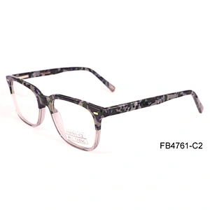 FB4761 2019 newest fashion acetate eyeglass frames wholesale reading glasses