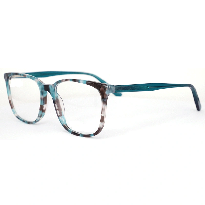 FB5390 China wholesale eyeglasses frame fashion design optical eyewear frame acetate spectacle frame