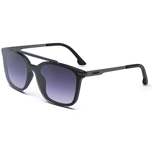 polarized mirror lens double bridge glasses frmes TR90 sunglasses for men