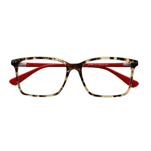 LG096 Acetate lamination stripe color fashionable euramerican optical frames women style Ready goods