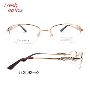 European standard diamond matel optical frames wholesale 2019