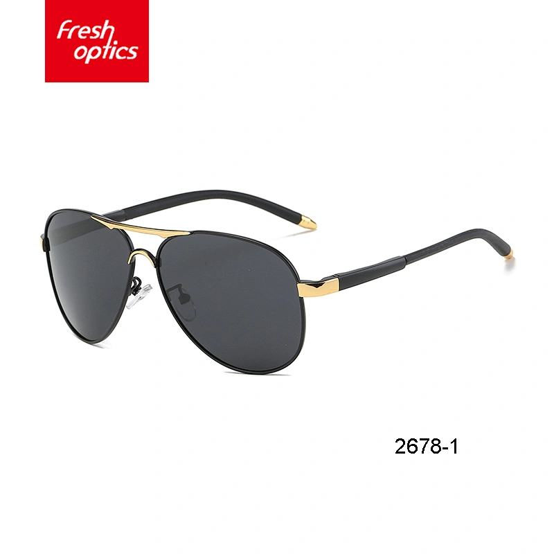 2678 Fashion Design Double Bridge military CE Sunglass