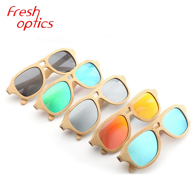 China handmade bamboo sun glasses with polarized lens sunglasses custom manufacture