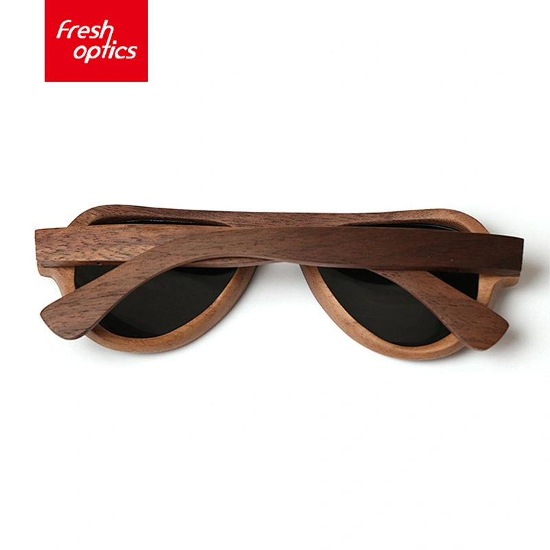 JK5653 Wear-resisting combined wooden sunglasses polarized wood frame sunglasses