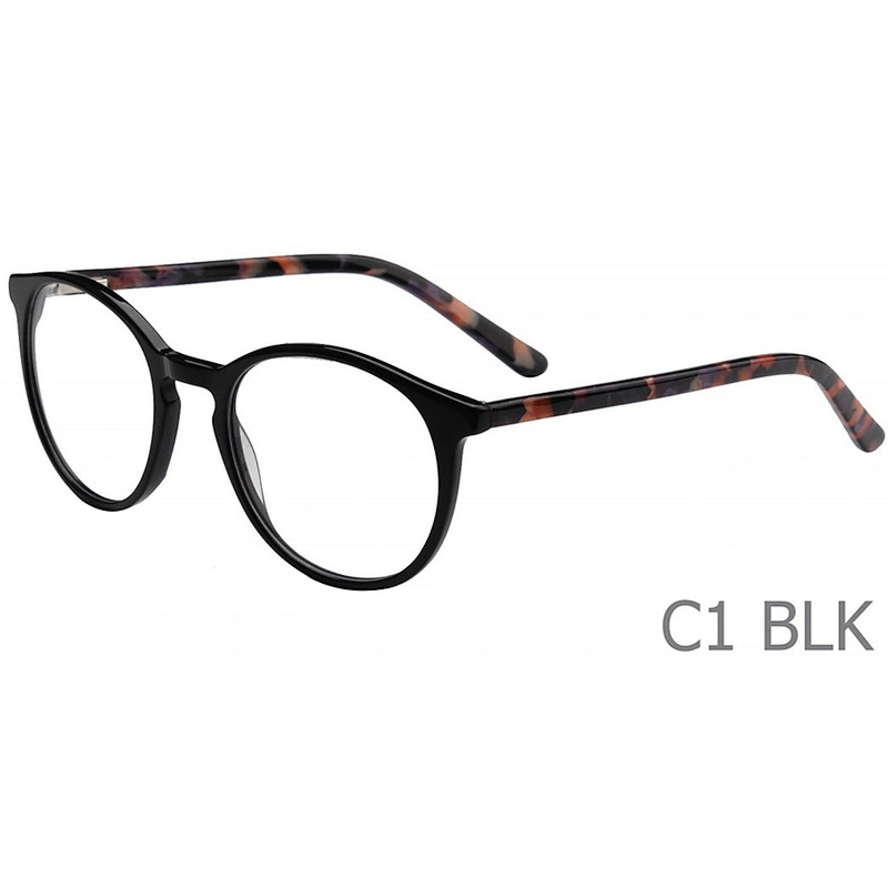 2020 latest design round acetate optical eye glasses frames for kids