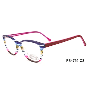 FB4762 2018 hot sell acetate optcial frames eyewear glass reading glasses