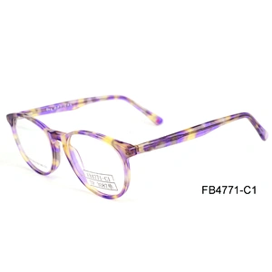 FB4771 Hipster prescription glasses frames bottom price acetate optical frames eyeglasses frame