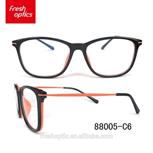 88002 Wholesale design men rimless color frame TR90 optical frame